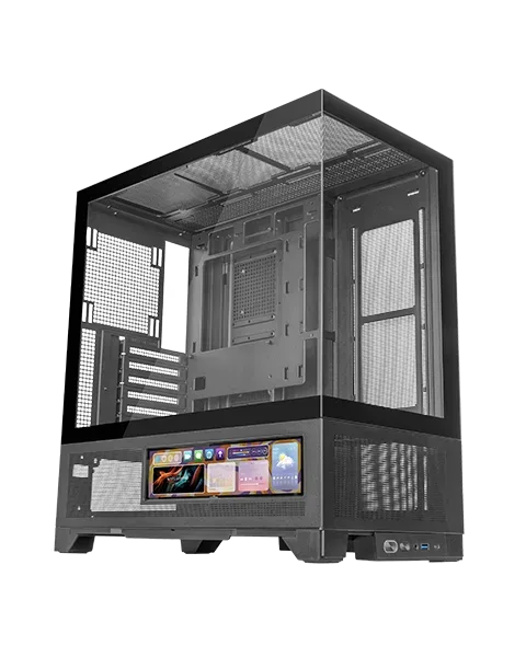 Caja Gaming Semitorre Mars Gaming MC-LCDPRO