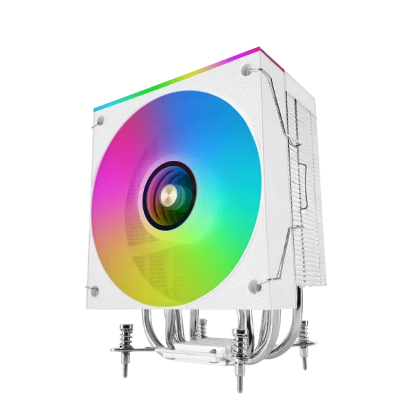 Ventilador con Disipador Mars Gaming MCPU-LCDPRO/ 12cm/ Blanco