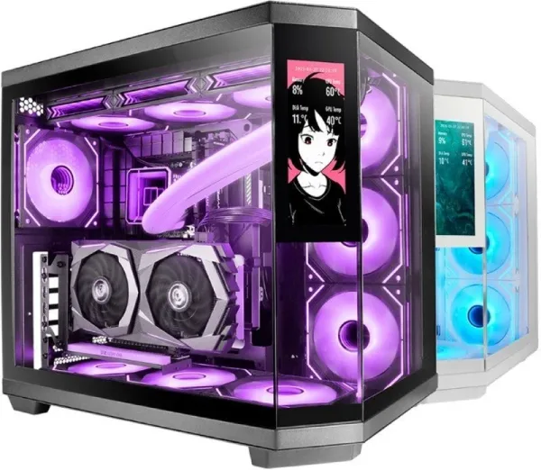 Caja Gaming Semitorre Mars Gaming MC-3TCORELCD