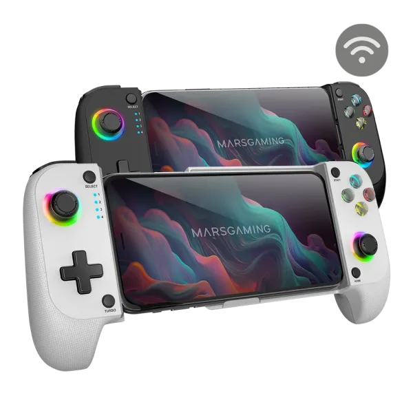 Gamepad Mars Gaming MGPXPRO Inalámbrico/ Blanco
