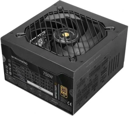 Fuente de Alimentación Mars Gaming MPB750PSI/ 750W/ Ventilador 14cm/ ATX 3.1/ PCIe 5.1/ 80 Plus Gold