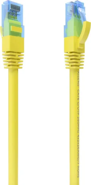Cable Red Aisens Latiguillo Rj45 Cat.6 Utp Awg26 Cca Amarillo 1.5M