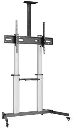 Soporte de Suelo con Ruedas Aisens FT100TE-259 para TV de 60-100"/ hasta 100kg