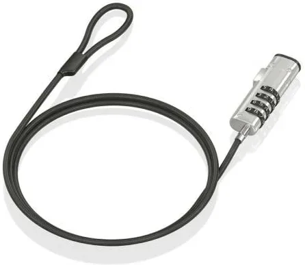 Cable de Seguridad Tipo NANO para Portátiles Aisens ASLK-D50N05-BK/ 1.5m