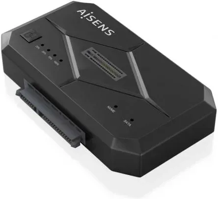 Docking Station para SSD M2 SATA/NVMe Aisens ASDS-M2SATA04B