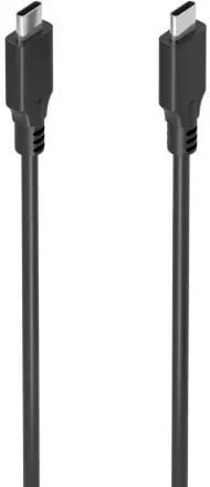 Cable USB 3.2 Tipo-C Aisens A107-0874 20GBPS 5A 100W/ USB Tipo-C Macho - USB Tipo-C Macho/ Hasta 100W/ 20Gbps/ 2m/ Gris