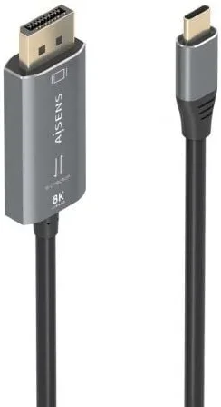 Cable Conversor Aisens Bidireccion USB-C a DisplayPort 8K@60Hz 1.8M