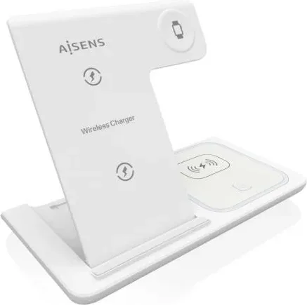 Base de carga Inalámbrica Aisens ASCH-15W3WC044-W/ 15W