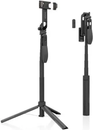 Palo Tripode Aisens Selfie Mando a Distancia Bluetooth 3 en 1 Negro