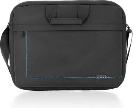 Maletín Aisens ASBG-BC022-BK para Portátiles hasta 15.6"/ Negro