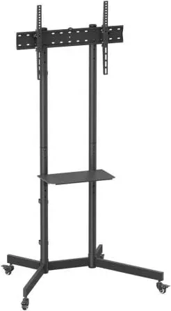 Soporte de Suelo Inclinable con Ruedas Aisens FT70TE-333 para TV 37"-70"/ hasta 45kg