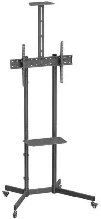 Soporte de Suelo Inclinable con Ruedas/ Soporte de Cámara Aisens FT70TE-335 para TV 37"-70"/ hasta 45kg