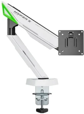 Soporte de Mesa Gaming con Contrapeso para Monitor Aisens DT49TSR-343/ Giratorio/ Inclinable/ hasta 16kg
