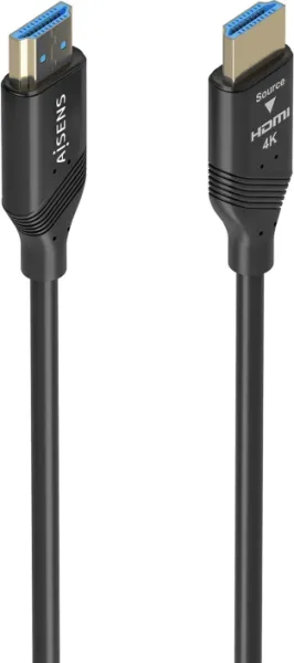 Cable HDMI Aisens V2.0 Optico Activo Aoc 4K60Hz 18Gbps A/M-A/M 10M Negro