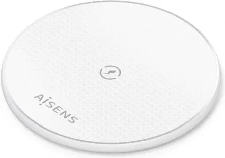Base de carga Inalámbrica Aisens ASCH-15W1WC057-W/ 15W/ Blanco