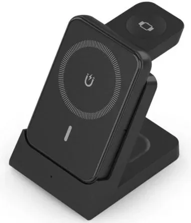 Cargador Aisens Inalambrico USB-C 4 en 1 15W Movil Apple Watch Auriculares
