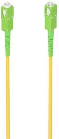 Cable de Fibra Óptica G657A2 3.0 9/125 SMF Aisens A152-0979/ LSZH/ 1m/ Amarillo