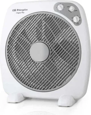 Ventilador de Suelo Orbegozo Box Fan BF 0140/ 60W/ 4 Aspas 40cm/ 3 velocidades