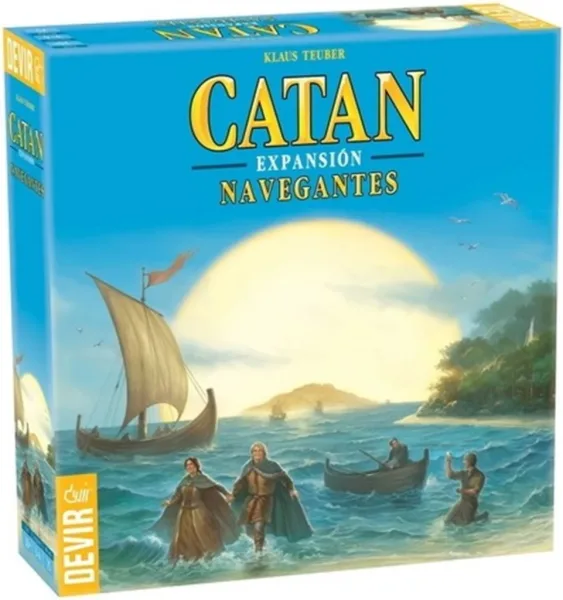 Juego de mesa devir catan navegantes de catan 4 jugadores pegi 8