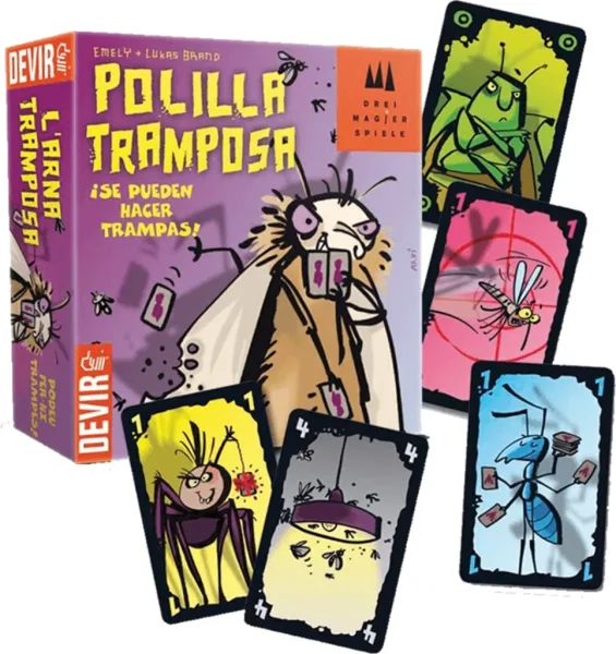Juego de mesa devir la polilla tramposa pegi 7