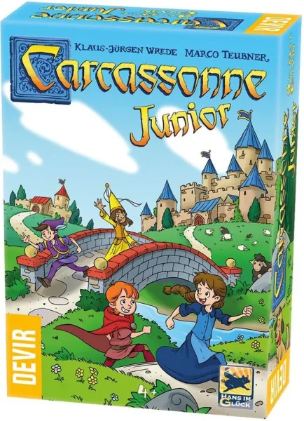 Juego de mesa devir carcassonne junior (trilingüe)