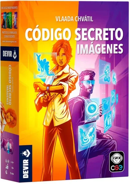 Juego de mesa devir código secreto imágenes pegi 10