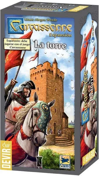 Juego de mesa devir carcassonne la torre