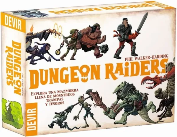 Juego de mesa devir dungeon raiders