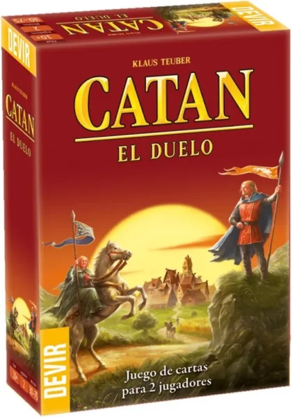 Juego de mesa devir catan el duelo pegi 10 2 jugadores