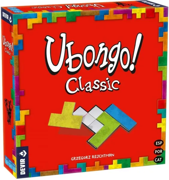 Juego de mesa devir ubongo versión trilingüe pegi 8