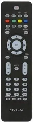 Mando para TV CTVPH04 compatible con Philips