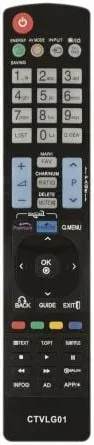 Mando para TV LG CTVLG01 compatible con TV LG