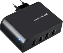 Cargador de pared 5.1v de 4 entradas USB 2.1a