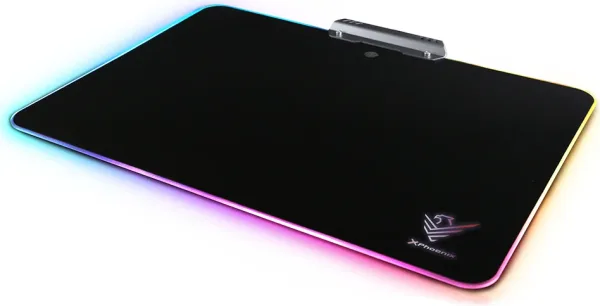 Alfombrilla gaming factor - xpad RGB negra