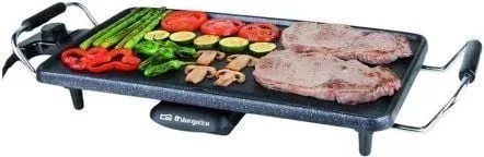 Plancha de Asar Orbegozo TBC 3000/ 2000W/ Tamaño 220*430mm