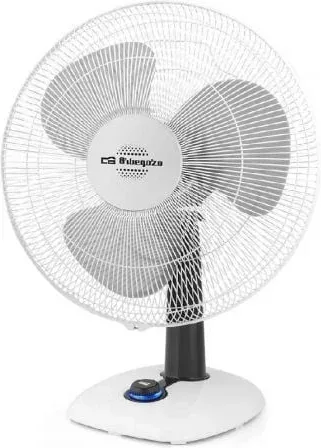 Ventilador de Sobremesa Orbegozo TF 0143/ 50W/ 3 Aspas 40cm/ 3 velocidades