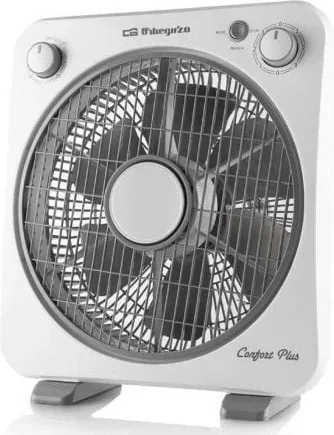 Ventilador de Suelo Orbegozo Box Fan BF 0138/ 40W/ 6 Aspas 30cm/ 3 velocidades