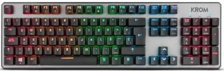 Teclado Gaming Krom Kernel USB Retroiluminado Mecanico Negro
