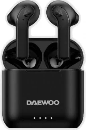Auriculares Bluetooth Daewoo DW2020 con estuche de carga/ Autonomía 5h/ Negros