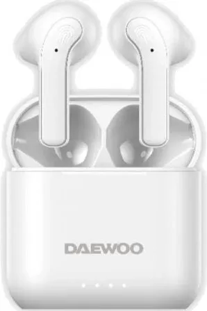 Auriculares Bluetooth Daewoo DW2021 con estuche de carga/ Autonomía 5h/ Blancos