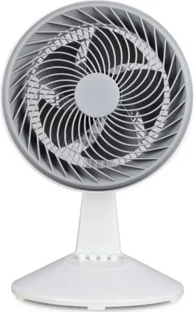 Ventilador de Sobremesa Daewoo DW9009/ 80W/ 5 Aspas 25cm/ 3 Velocidades