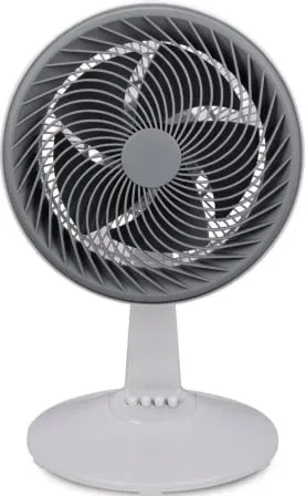 Ventilador de Sobremesa Daewoo DW9010/ 90W/ 5 Aspas 30cm/ 3 Velocidades