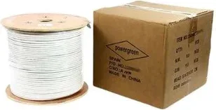 Bobina de Cable Pepegreen Cat6 Blanco
