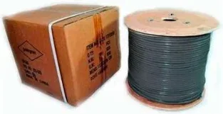 Bobina de Cable Pepegreen Cat6  305M Negro