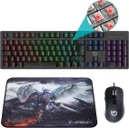 Pack Hiditec Teclado Gaming Gk400+Raton Blitz + Alfombrilla T-Fenix M