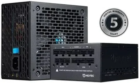 Fuente de Alimentación Hiditec GDX1050 V2/ 1050W/ Ventilador 14cm/ 80 Plus Gold