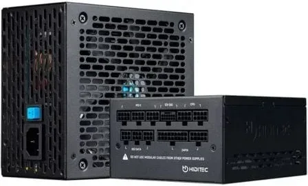 Fuente de Alimentación Hiditec GDX1050 V3/ 1050W/ Ventilador 14cm/ ATX 3.1/ PCIe 5.1/ 80 Plus Gold