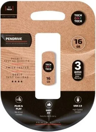Pendrive 16GB Tech One Tech Pro Smart Clip USB 2.0