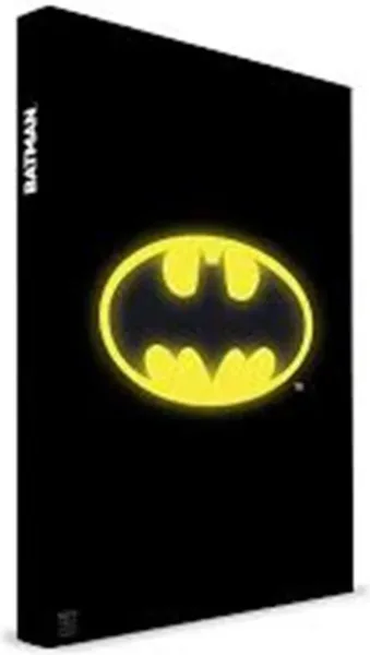 Libreta SD toys batman simbolo con luz