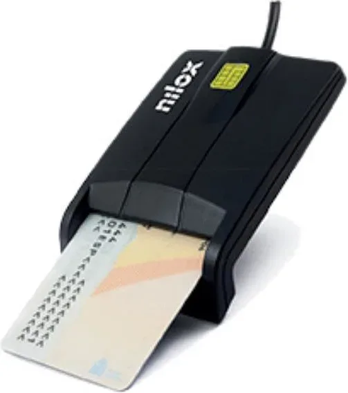 Lector dni electronico nilox negro